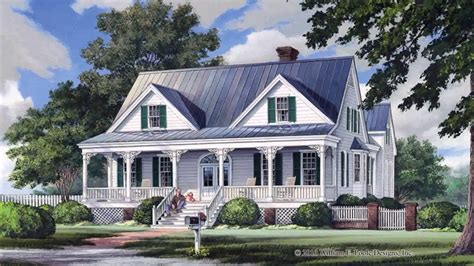 top colonial house plans  story