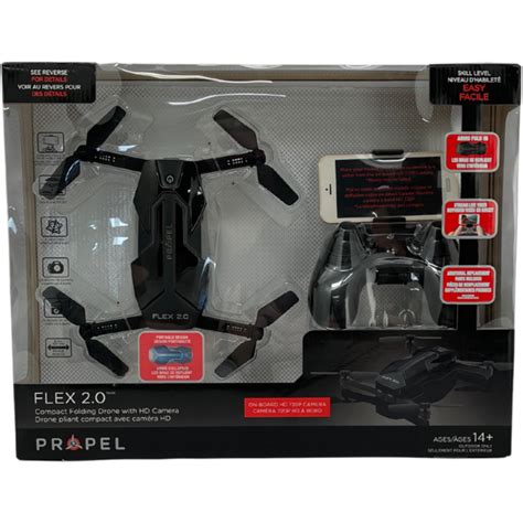 propel compact folding drone  hd camera flex  remote contro canadawide liquidations