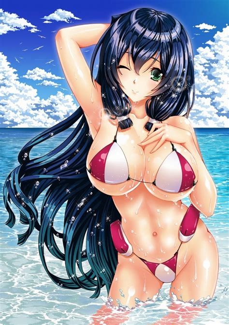 anime girls anime girl bikini girl