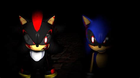 Sonic Exe And Shadow Exe Sfm Wallpaper By Fawful933 On