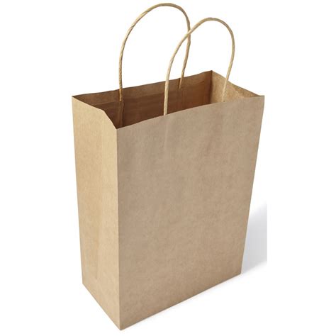 printed paper bag medium brown pouches paper bags carriers