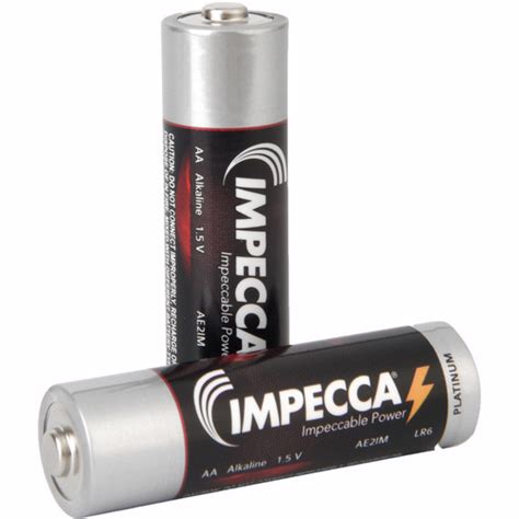 Impecca Alkaline Aa Batteries 2 Pack Ae21m 2b Bandh Photo Video
