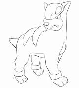 Houndour Coloring Pages Pokemon Ampharos Printable Tyranitar Crafts Generation Ii Cartoons Drawing Color Sketch Categories Draw Template sketch template
