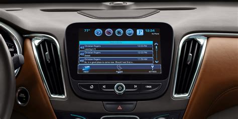 chevy connectivity technology infotainment system
