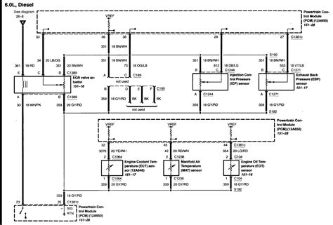 qa  powerstroke wiring diagrams  fuel injection sensors justanswer