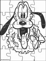 Disney Puzzles Cut Jigsaw Coloring Visit Pages Kids sketch template