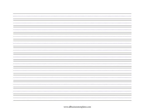 writing paper small lines landscape   lined paper templates