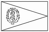 Mewarnai Bendera Negara Gambar Sketsa Eritrea Anak Marimewarnai sketch template