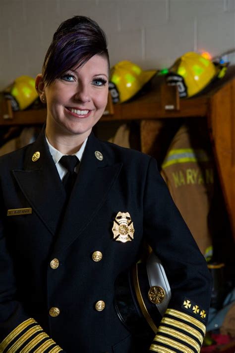 a step forward licking county welcomes first female fire chief