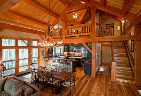 warm cozy rustic dining room designs   cabin