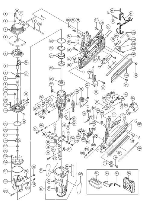 hitachi nrgr parts list hitachi nrgr repair parts oem parts  schematic diagram