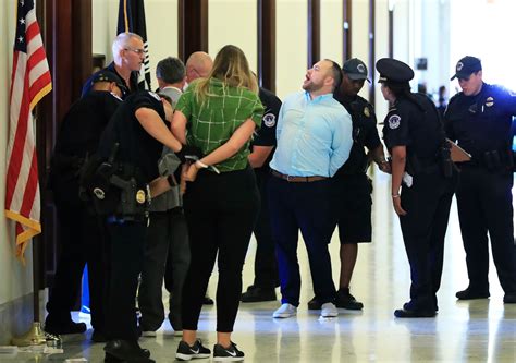 police arrest  health care protesters   capitol  washington post