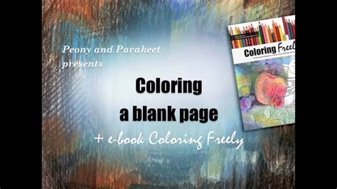 coloring  blank page   book coloring freely youtube