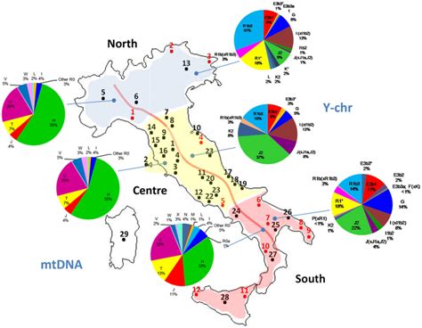 Y Haplogroups In Italy