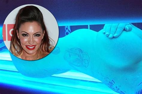 Jodie Marsh Posts Naked Selfie While Lying On A Sunbed And