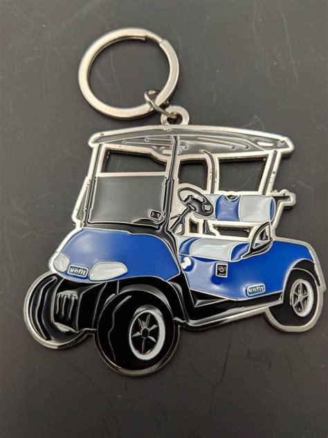golf cart keychains colors  choose fromeae etsy