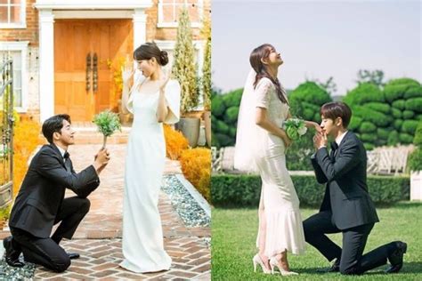 10 Inspirasi Wedding Style Ala Pengantin Drama Korea Kece