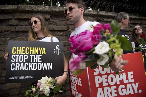 gay rights in russia victim of chechnya s alleged purge