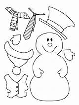 Sneeuwpop Aankleden Leukekleurplaten Kleur Kleurplaten Meisje Dressup één Scarf sketch template