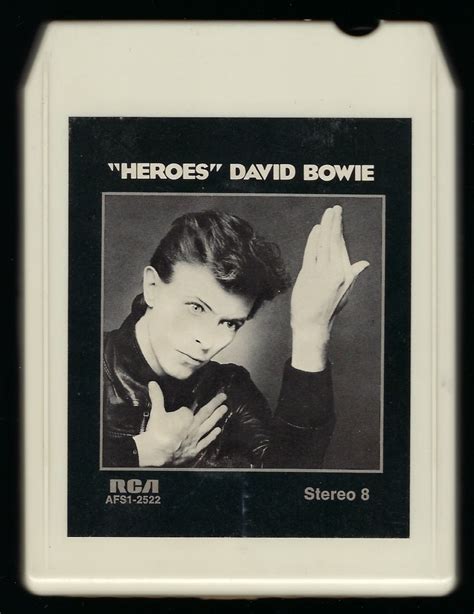 David Bowie Heroes 1977 Rca T9 8 Track Tape