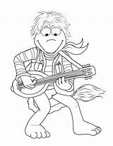 Fraggle Coloring Rock Pages Template sketch template