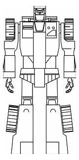 Transformers Scrapper sketch template