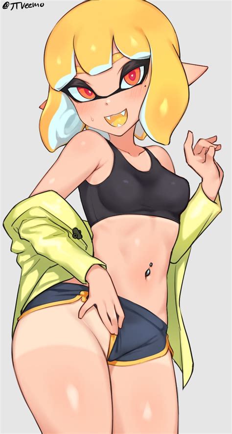 Rule 34 1girls Agent 4 Splatoon Alternate Breast Size Bare