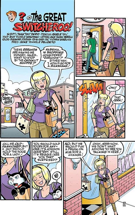 Archie Or Archina Gets Magically Gender Swapped In