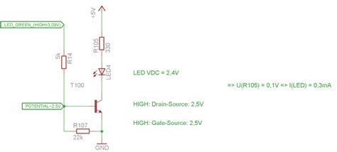 transistor schaltung led mikrocontrollernet