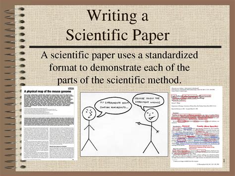 paper scientific method   sample research paper   write