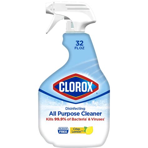 clorox disinfecting  purpose cleaner kills   bacteria