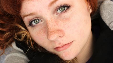 Women Models Freckles Green Eyes Faces Teens Red Hair