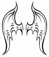 Wings Demonic Easy Drawing Tindalos Deviantart Getdrawings Wallpaper sketch template