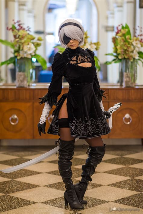 2b Cosplay From Nier Automata Fanime 2017 Joits Cosplaystyle
