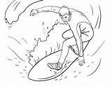 Coloring Surfer Pages Surfing Surfers Coloringcafe Printable Sheet Pdf Sheets Print Board Designlooter Choose sketch template