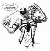 Venom Drawing Getdrawings sketch template