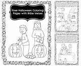 Christian Pumpkin Halloween Coloring Pages Carving Bible Printables Book Printable Verses Celebrating Holidays Texas Story State Drawing Pumpkins Prayer Crafts sketch template