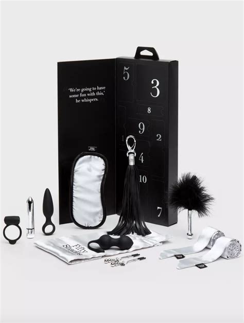 Fifty Shades Of Grey Pleasure Overload 10 Days Of Play T Set