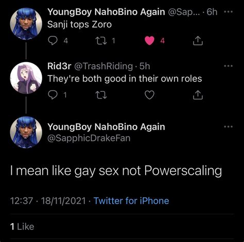 alu sanji s lady on twitter gay sex not powerscaling lol stuck in