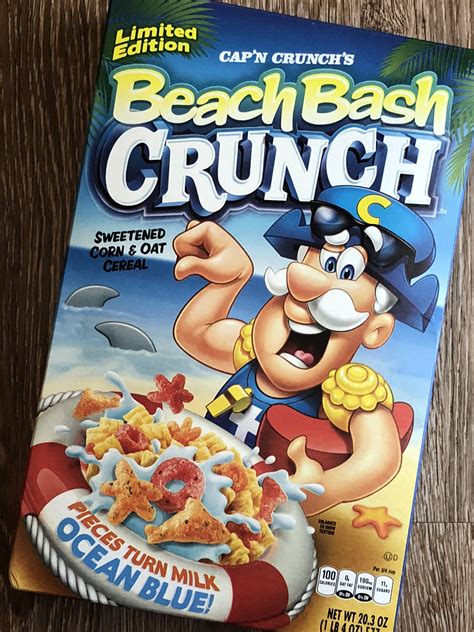 capn crunch beach bash crunch cereal review snack gator