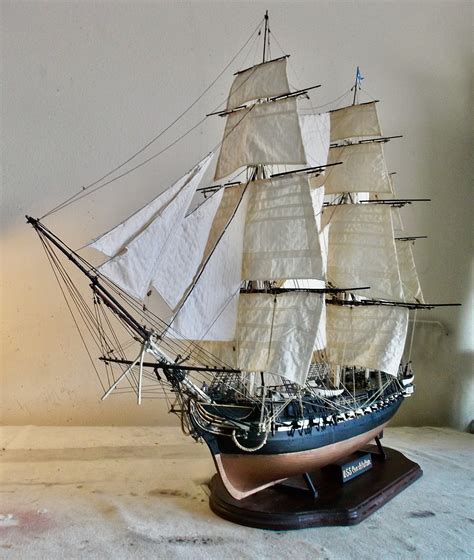 Uss Constitution Plastic Model Sailing Ship Kit 1 96 Scale