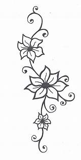 Flower Tattoos Vine Tattoo Vines Flowers Designs Choose Board sketch template