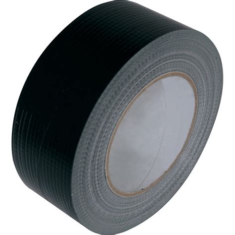 heavy duty cloth duct tape black mm   toolstation