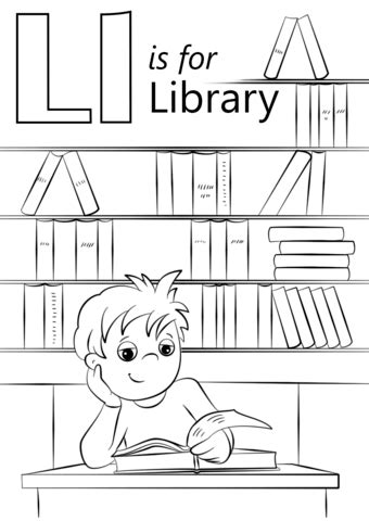 printable library coloring pages ameliaroplang