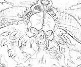 Diablo Witch Doctor Action Coloring Pages Printable Diablo3 sketch template
