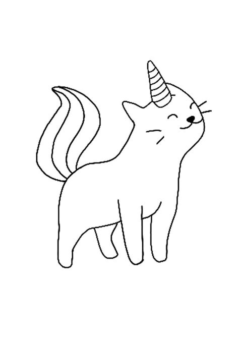unicorn cat coloring pages printable printable word searches