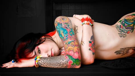 wallpapers of girls with tattoos crispme