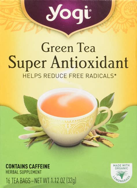 yogi herbal green tea super antioxidant  ct buy   united arab emirates