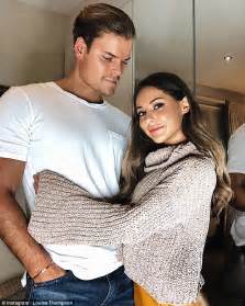 Louise Thompson Gets Her Ears Pierced With Ryan Libbey Daily Mail Online