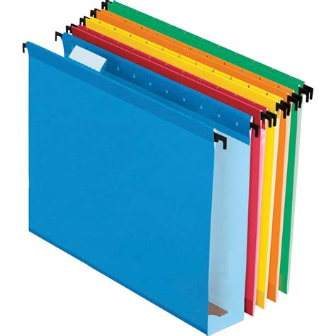 pendaflex extra capacity  hanging file folders assorted  box quantity walmartcom